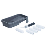 Apple Tree Mini Gloss Roller Set 100mm — 7 Piece Foam Roller Kit with Tray